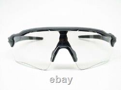 OAKLEY RADAR EV PATH OO 9208-13 Steel / Clear Black Photochromic Sunglasses