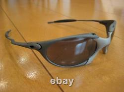OAKLEY ROMEO1 Sunglasses X Metal Black Iridium unused Japana