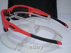 Oakley Split Jacket Sunglasses Oo9099-05 Infrared Red Vr28 Black Iridium Racing