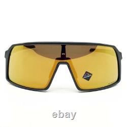 OAKLEY SUTRO OO 9406-0537 Matte Carbon / Prizm 24K Gold Sunglasses NWT OO9406