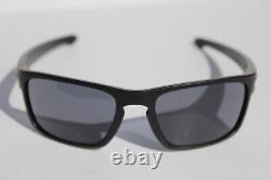 OAKLEY Sliver Stealth Sunglasses Matte Black/Grey Iridium NEW OO9408-0156 RARE