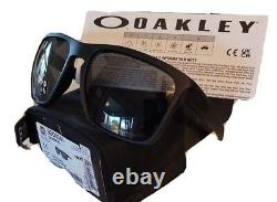 OAKLEY Sliver XL POLARIZED Sunglasses Matte Black/Grey NEW OO9341-01