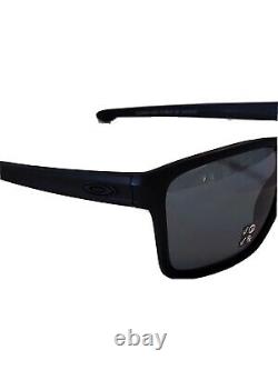 OAKLEY Sliver XL POLARIZED Sunglasses Matte Black/Grey NEW OO9341-01