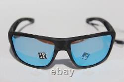 OAKLEY Split Shot POLARIZED Sunglasses Matte Black Camo/Prizm Deep Water Blue
