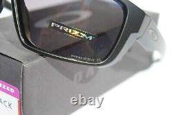 OAKLEY Straightback POLARIZED Sunglasses Matte Black/Prizm Grey NEW OO9411-1027