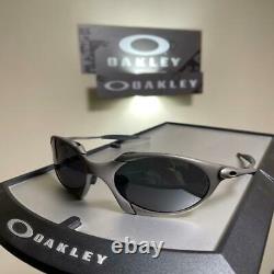 OAKLEY Sunglasses Romeo X-METAL Series Polarized Black Lens mens
