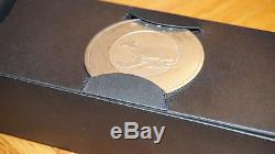 OAKLEY Sunnglasses New MARS Leather/Gold Iridium 04-104 serial M016035 Jordan