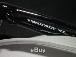 OAKLEY TWOFACE XL SUNGLASSES OO9350-07 Polished Black / Chrome Iridium