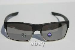OAKLEY Two Face ASIAN FIT Sunglasses Matte Black/Prizm Black NEW OO9256-1360