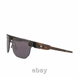 OO4136-01 Mens Oakley Chrystl Sunglasses Satin Toast/Prizm Grey