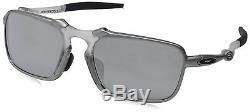 OO6035-03 Mens Oakley Badman Sunglasses X Ti with Chrome Iridium