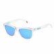 Oo9013-d0 Mens Oakley Frogskins Sunglasses Crystal Clear/prizm Sapphire