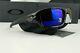 Oo9236-12 Mens Oakley Valve Sunglasses Polished Black Deep Blue Polarized