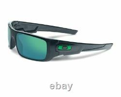 OO9239-02 Mens Oakley Crankshaft Sunglasses Black Frame Jade Iridium Lens