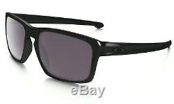 OO9262-07 Mens Oakley Sliver Sunglasses Polished Black Prizm Daily Polarized