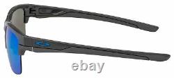 OO9316-04 Mens Oakley Thinlink Sunglasses Dark Grey Sapphire Iridium