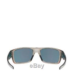 OO9367-0360 Mens Oakley Drop Point Sunglasses Grey Ink/Ruby Iridium
