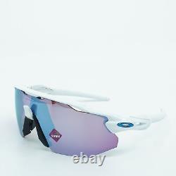 OO9442-10 Mens Oakley Radar EV Advancer Sunglasses White/Prizm Snow Sapphire