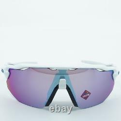 OO9442-10 Mens Oakley Radar EV Advancer Sunglasses White/Prizm Snow Sapphire