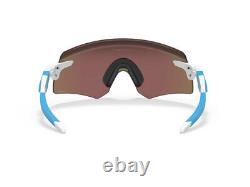 OO9471-0536 Oakley Encoder Polished White Prizm Sapphire Lens Sunglasses NEW