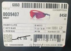 Oakley 0009407 Encoder Ellipse sunglasses Matte Black Prizm Road
