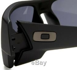Oakley 03-473 Gascan Matte Black Frame with Grey Lens Mens Sunglasses