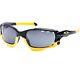 Oakley 04-211 Livestrong Jawbone Polished Black Iridium Yellow Mens Sunglasses