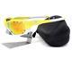 Oakley 04-215 Jawbone Lemon Peel Fire Iridium Lens Mens Sport Sunglasses Rare