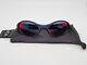 Oakley 04-304 New Eye Jacket Cobalt Frame +red Iridium Lens Sunglasses With Case