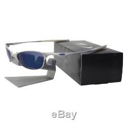 Oakley 05-710 WIRETAP Silver Frame with Ice Iridium Lens Mens Collector Sunglasses