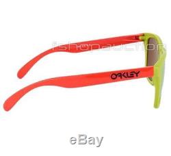 Oakley 24-361 COLLECTORS FROGSKIN AQUATIQUE Lagoon Fire Iridium Mens Sunglasses