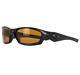 Oakley 26-238 Polarized Straight Jacket Polished Black Bronze Mens Sunglasses