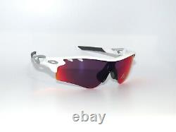 Oakley 9206-27 Radarlock Path Vent A Polished White Prizm Road Sunglasses