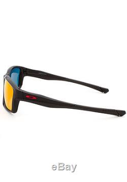 Oakley 9247-11-57 Men's Chainlink Rectangle Black Sunglasses