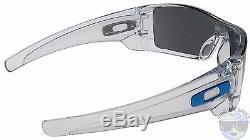 Oakley BATWOLF Sunglasses OO9101-07 Polished Clear Ice Iridium Lens NIB