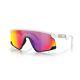 Oakley Bxtr Sunglasses Oo9280-0239 Matte White Frame With Prizm Road Lens