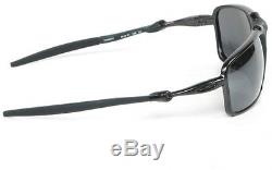 Oakley Badman Men's Dark Carbon Frame Black Iridium Polarized Lens Sunglasses