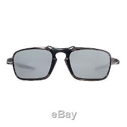 Oakley Badman OO6020-01 Dark Carbon Black Iridium Polarized Men's Sunglasses