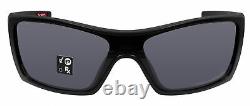 Oakley Batwolf Matte Black Frame Grey Polarized Lens Sunglasses 0OO9101