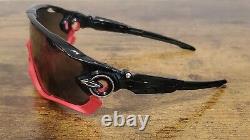 Oakley Black / Red Jawbreaker Black Prizm Sunglasses 09290-5431