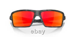 Oakley CABLES Sunglasses OO9129-0463 Black Camo Frame With PRIZM Ruby Lens