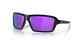 Oakley Cables Sunglasses Oo9129-0863 Black Ink Frame With Prizm Violet Lens
