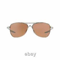 Oakley CROSSHAIR Sunglasses OO4060-02 Chrome Frame With VR28 Black Iridium Lens