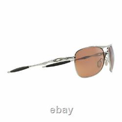 Oakley CROSSHAIR Sunglasses OO4060-02 Chrome Frame With VR28 Black Iridium Lens