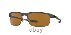 Oakley Carbon Blade Matte Carbon Tungsten Polarized Sunglasses 0OO9174 10 66