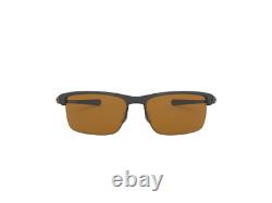 Oakley Carbon Blade Matte Carbon Tungsten Polarized Sunglasses 0OO9174 10 66