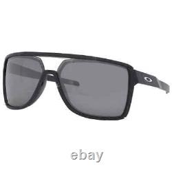 Oakley Castel Prizm Black Polarized Rectangular Men's Sunglasses OO9147 914702