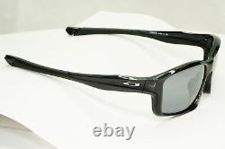Oakley Chainlink Polarised Sunglasses Black Iridium Silver Mirror OO 9247 09