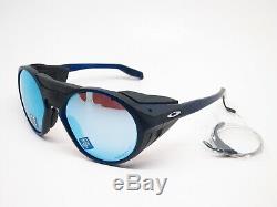 Oakley Clifden OO9440-0556 Matte Translucent Blue Polarized Sunglasses