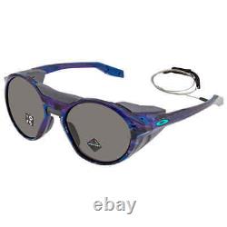 Oakley Clifden Prizm Grey Round Sunglasses OO9440 944019 56 OO9440 944019 56
